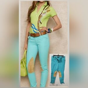 RL BLUE LABEL Blue Jodphur Pants